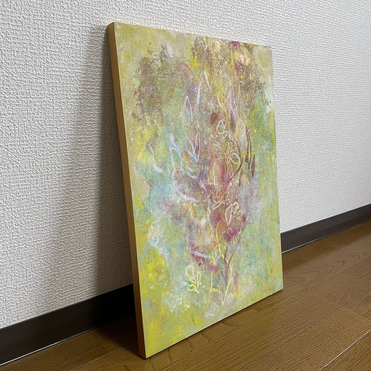 絵画 8539 触れる絵画(B3サイズ)「 軸 」 | AZUMI KASHIUCHI online shop