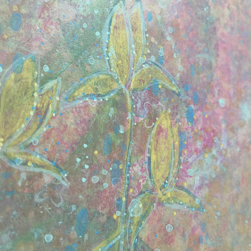 触れる絵画(B5サイズ)「 Quiet Pride 」 | AZUMI KASHIUCHI o