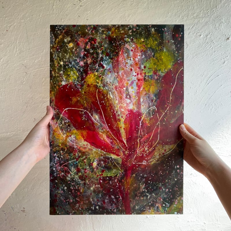 触れる絵画(B3サイズ)「 Passion 」 | AZUMI KASHIUCHI onlin