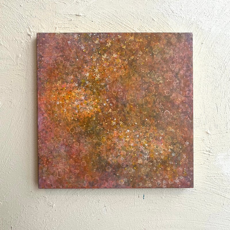 絵画 YAS . S 触れる絵画(S3サイズ)「 むすんで、ひらいて 」 | AZUMI KASHIUCHI onl