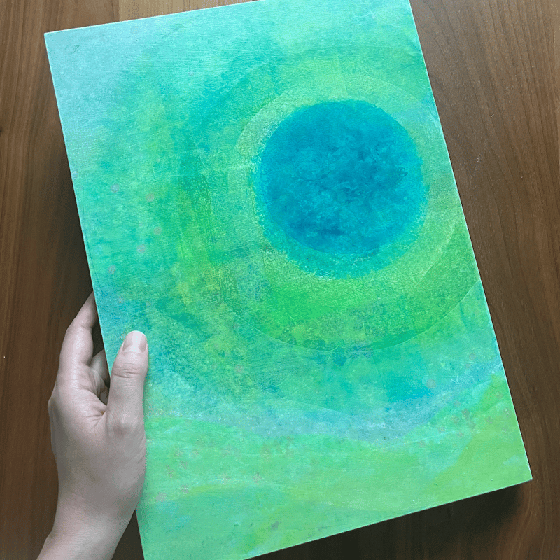 触れる絵画(B4サイズ)「 さいわい 」 | AZUMI KASHIUCHI online shop