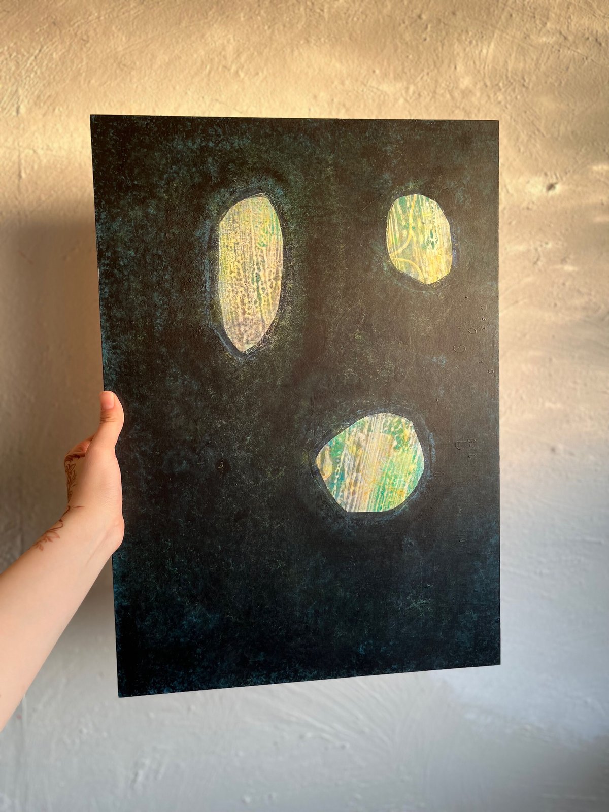 触れる絵画(B3サイズ)「 キガツク 」 | AZUMI KASHIUCHI online shop