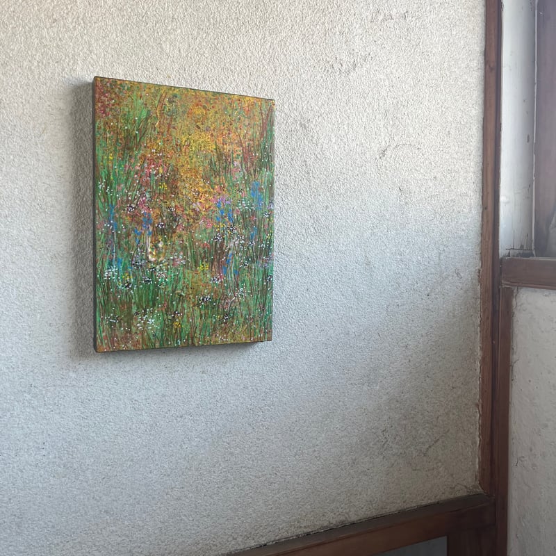 触れる絵画(B5サイズ)「 いつものこがね 」 | AZUMI KASHIUCHI onlin