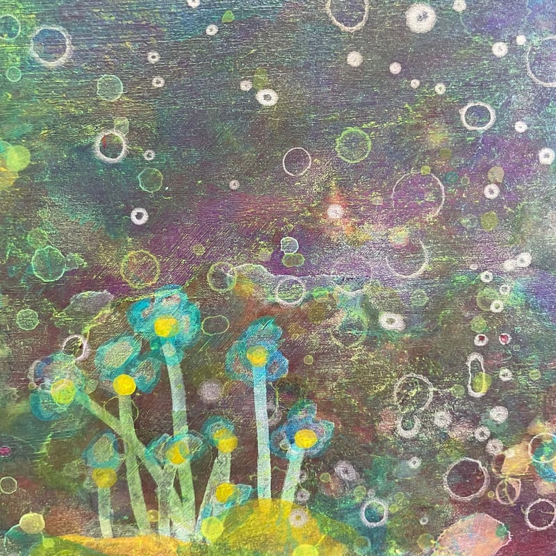 触れる絵画(B3サイズ)「 すみか 」 | AZUMI KASHIUCHI online shop