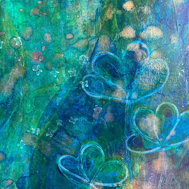 触れる絵画(A3サイズ)「月の子」 | AZUMI KASHIUCHI online shop
