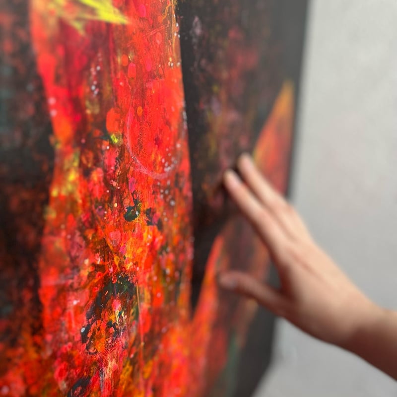 触れる絵画(S10サイズ)「 本懐 」 | AZUMI KASHIUCHI online shop