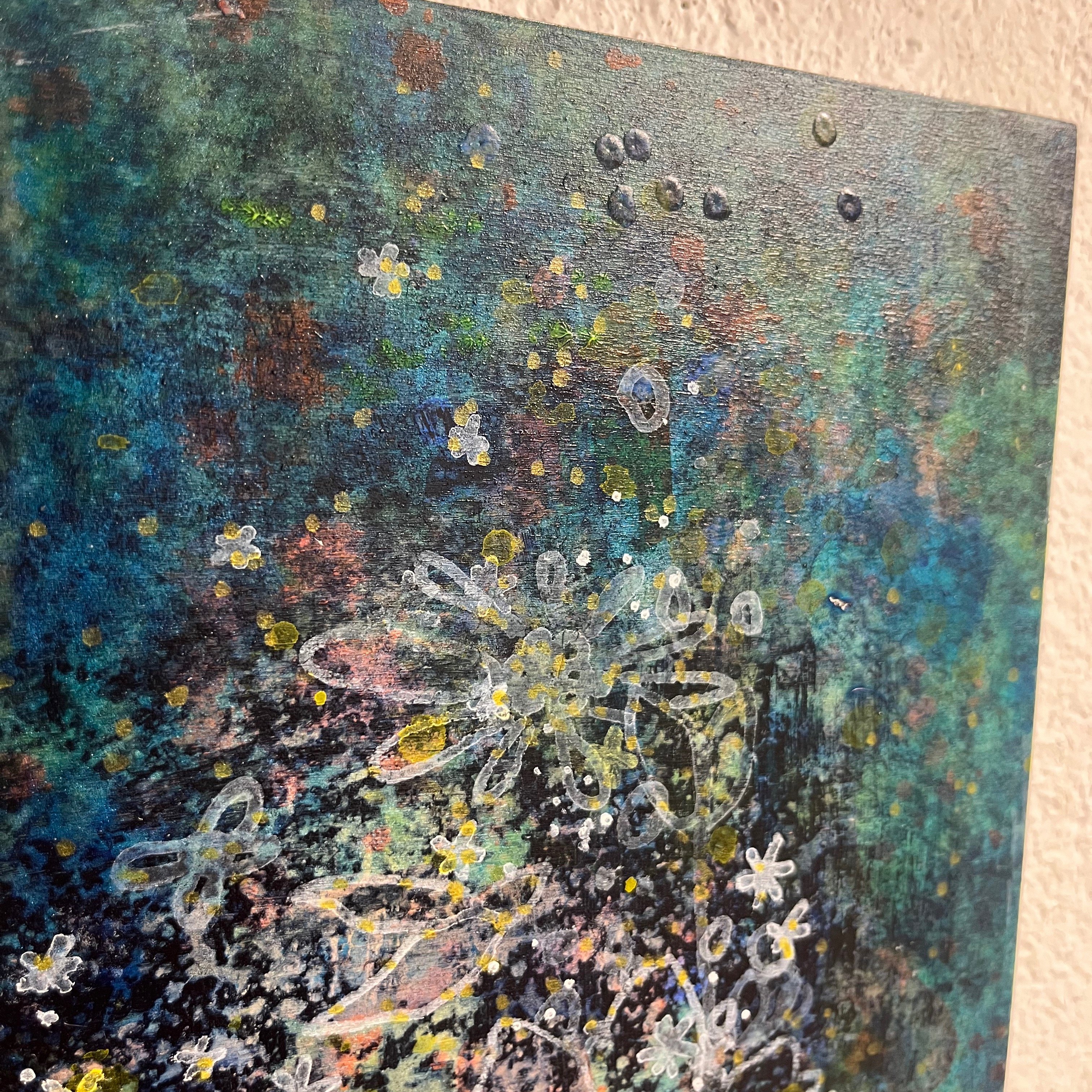 触れる絵画(B5サイズ)「 クオリアの花 」 | AZUMI KASHIUCHI online