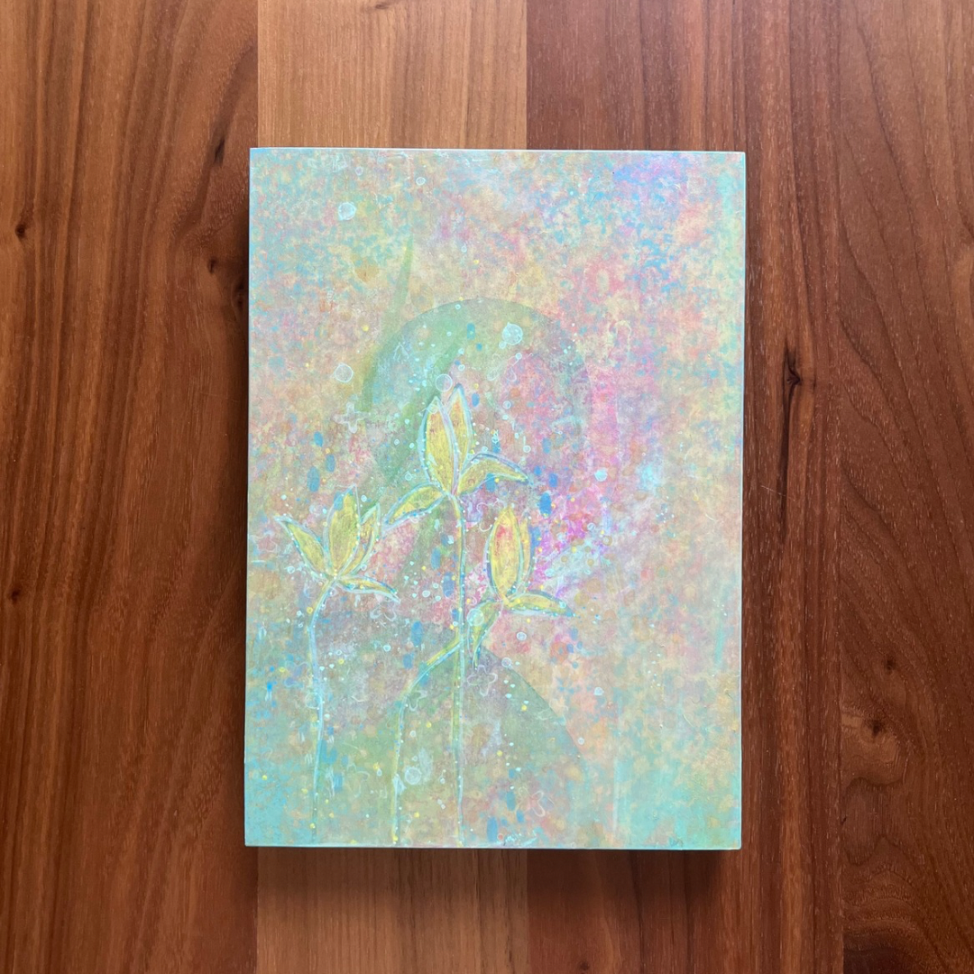 触れる絵画(B5サイズ)「 Quiet Pride 」 | AZUMI KASHIUCHI o