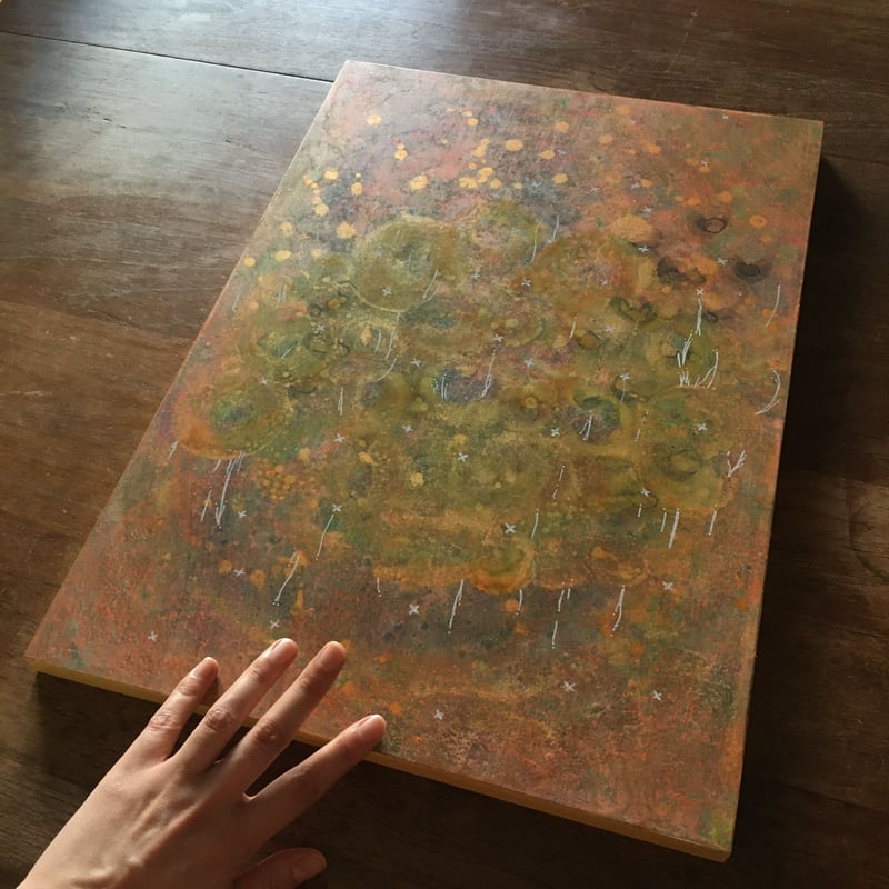 画材 触れる絵画(B3サイズ)「 軸 」 | AZUMI KASHIUCHI online shop
