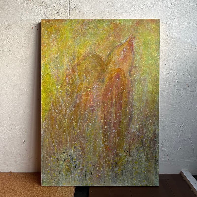 絵画(A1サイズ)「 ことば 」 | AZUMI KASHIUCHI online shop 絵画(A1サイズ)「 ことば 」 | AZUMI KASHIUCHI online shop