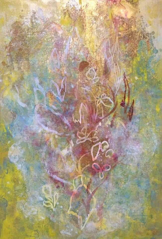 触れる絵画(B3サイズ)「 hazama 」﻿ | AZUMI KASHIUCHI onlin
