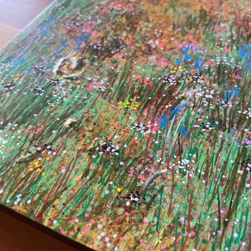 触れる絵画(B5サイズ)「 いつものこがね 」 | AZUMI KASHIUCHI onlin