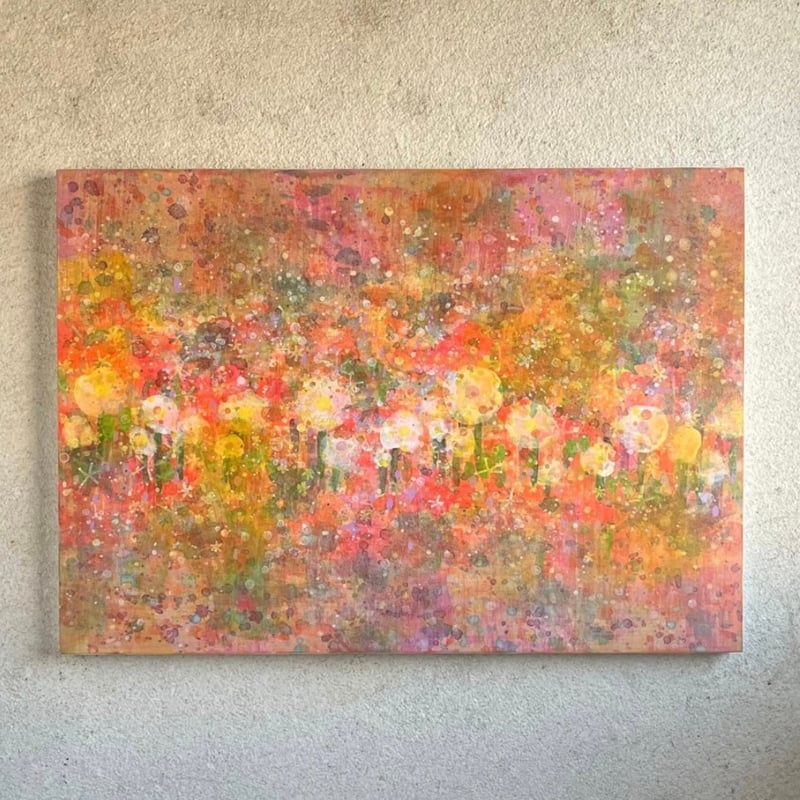 触れる絵画(B3サイズ)「 ひだまりのにわ 」 | AZUMI KASHIUCHI onlin