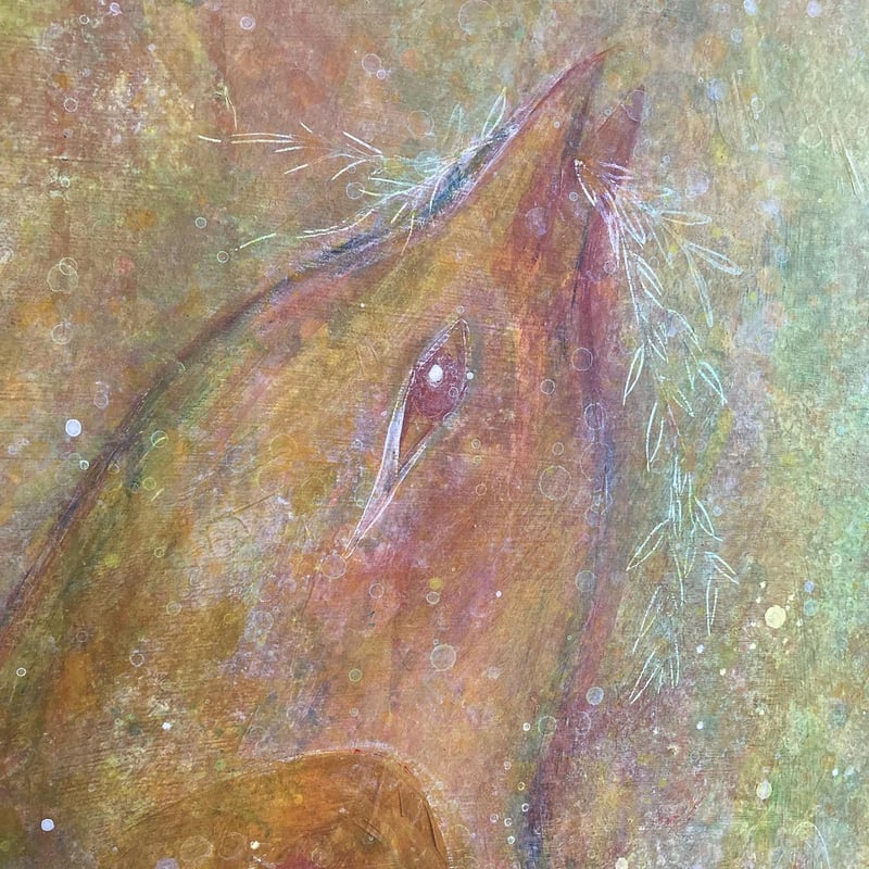 絵画(A1サイズ)「 ことば 」 | AZUMI KASHIUCHI online shop