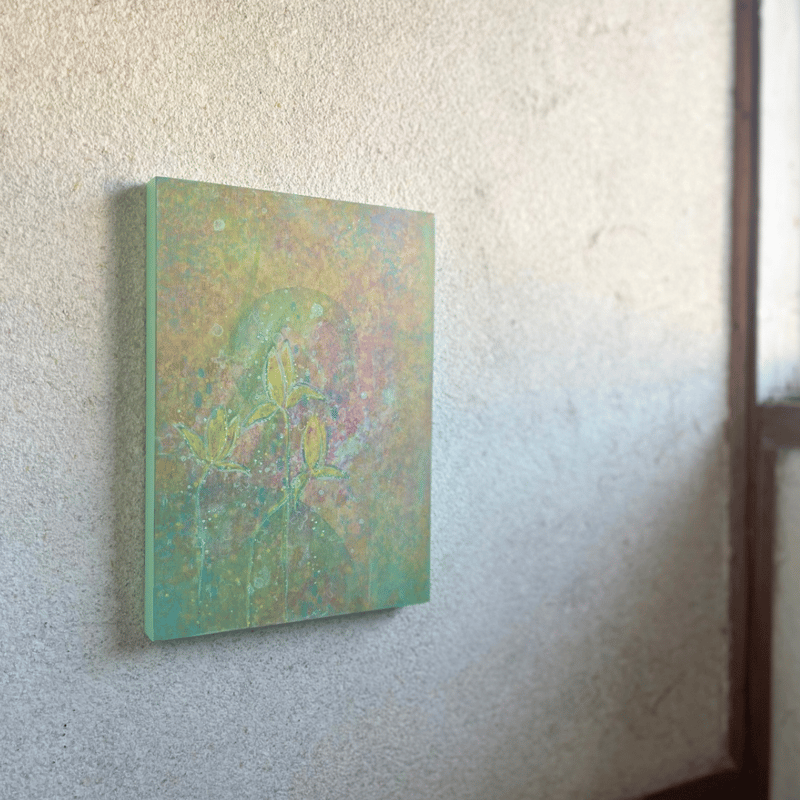 触れる絵画(B5サイズ)「 Quiet Pride 」 | AZUMI KASHIUCHI o