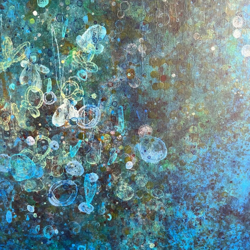 触れる絵画(A3サイズ)「 いまうつつ 」 | AZUMI KASHIUCHI online