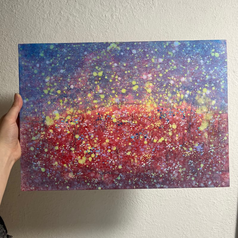 触れる絵画(A3サイズ)「 たのしいじごく 」 | AZUMI KASHIUCHI onlin