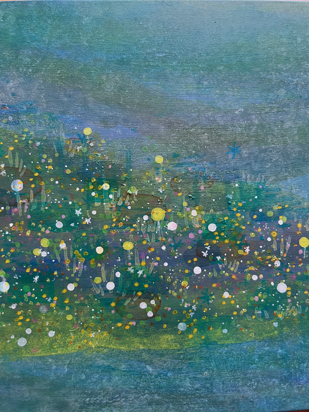 触れる絵画(B5サイズ)「 Flora's Little Pocket 」 | AZUMI K