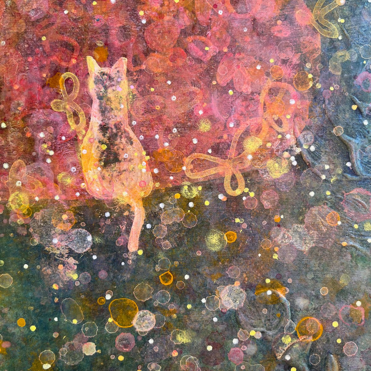 触れる絵画(B3サイズ)「 かわいいのくに 」 | AZUMI KASHIUCHI