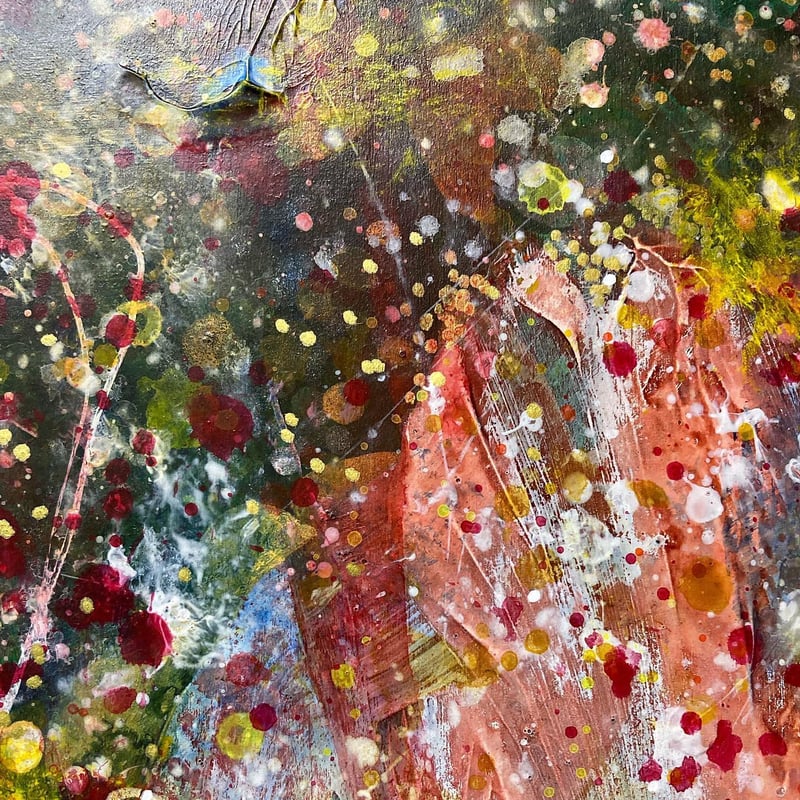 触れる絵画(B3サイズ)「 Passion 」 | AZUMI KASHIUCHI onlin