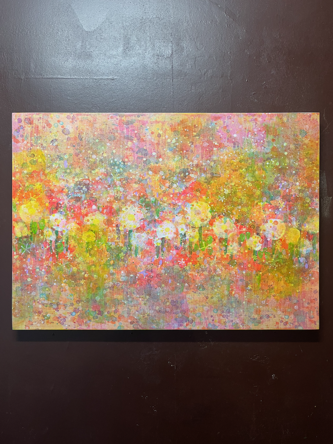 触れる絵画(B3サイズ)「 ひだまりのにわ 」 | AZUMI KASHIUCHI onlin