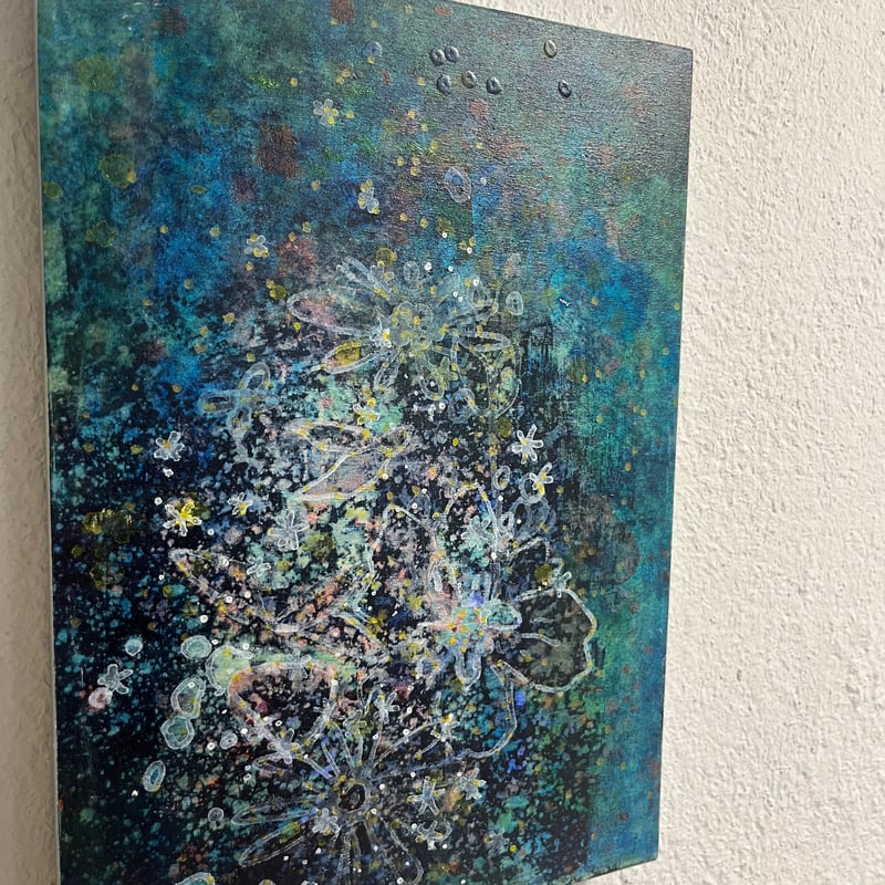 触れる絵画(B5サイズ)「 クオリアの花 」 | AZUMI KASHIUCHI online