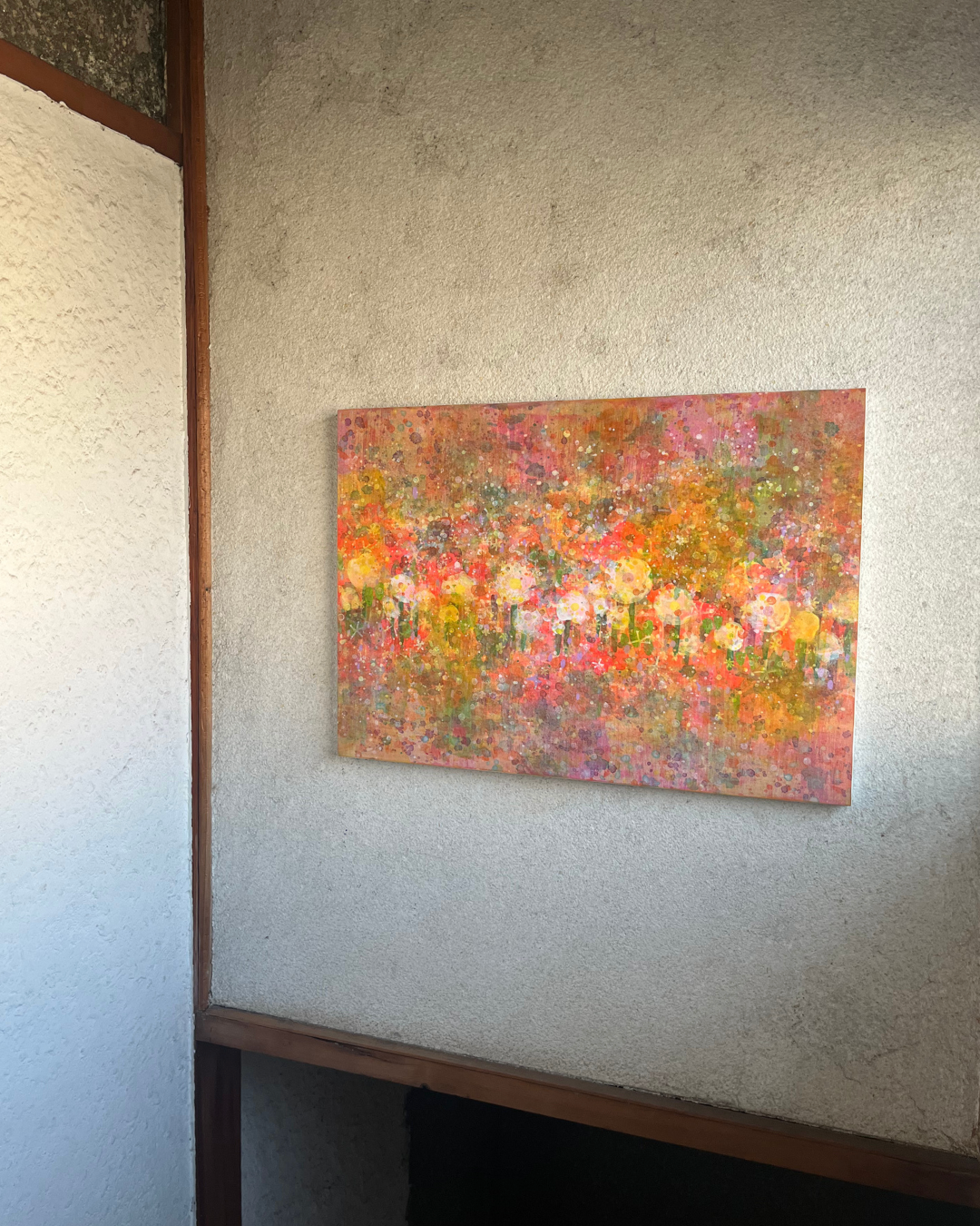 触れる絵画(B3サイズ)「 ひだまりのにわ 」 | AZUMI KASHIUCHI onlin