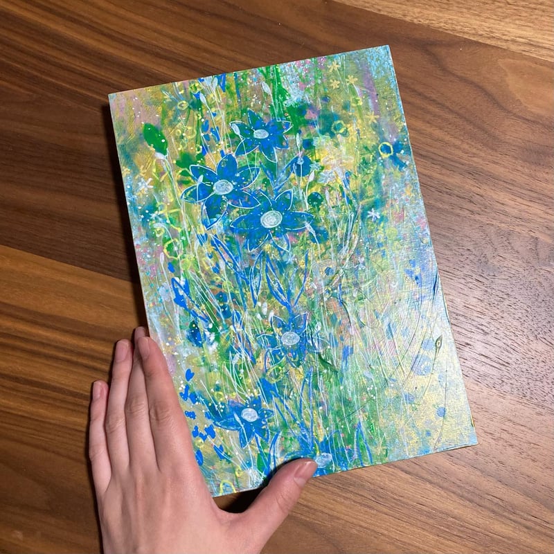 触れる絵画(B5サイズ)「 grow 」 | AZUMI KASHIUCHI online shop