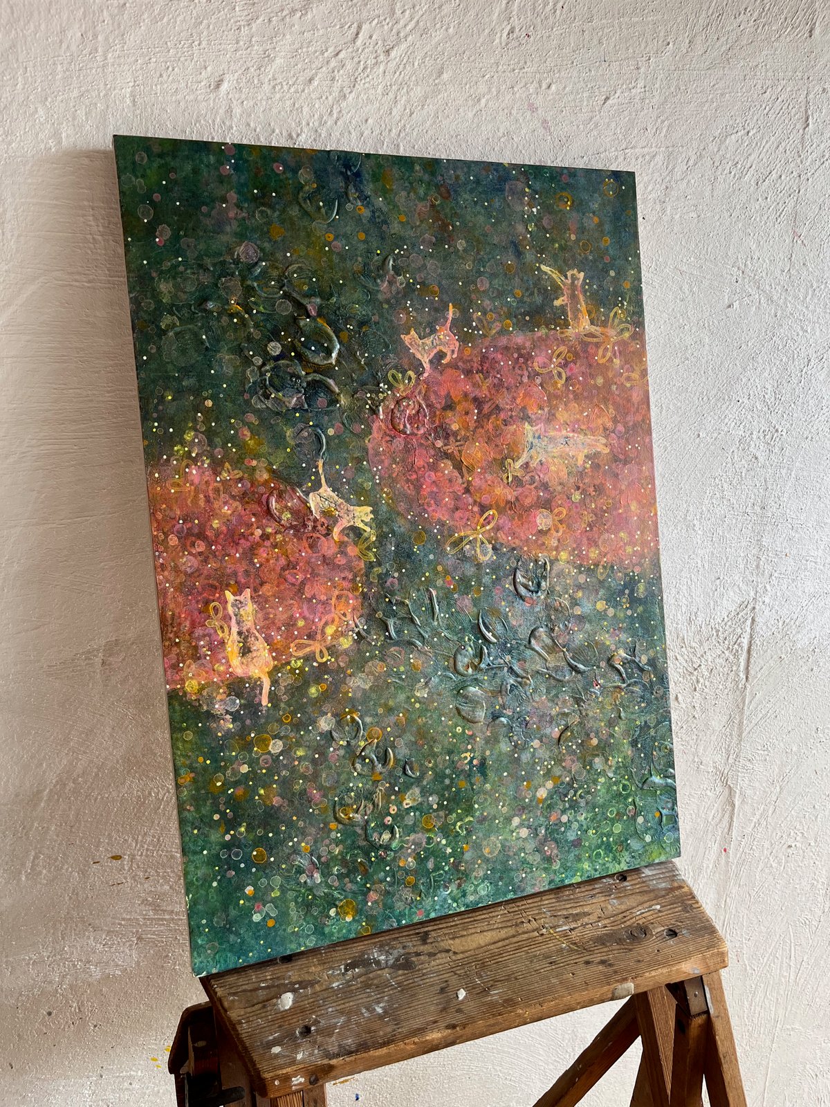 絵画販売致します。 触れる絵画(B3サイズ)「 かわいいのくに 」 | AZUMI KASHIUCHI onlin