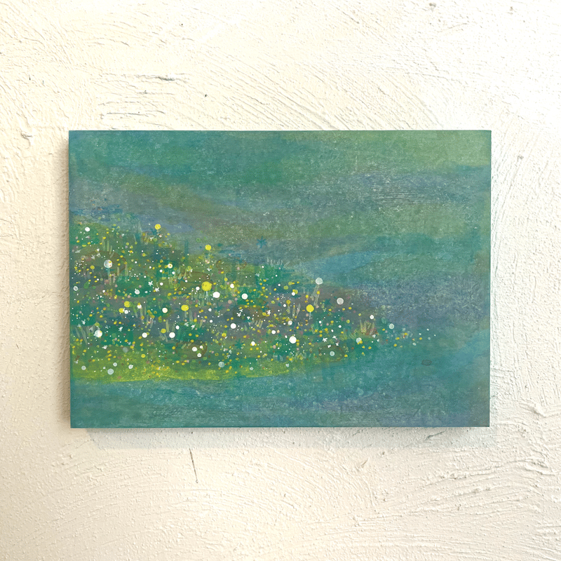 触れる絵画(B5サイズ)「 Flora's Little Pocket 」 | AZUMI K