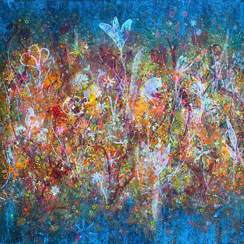 触れる絵画(S10サイズ)「 MAgic HOUr 」 | AZUMI KASHIUCHI o