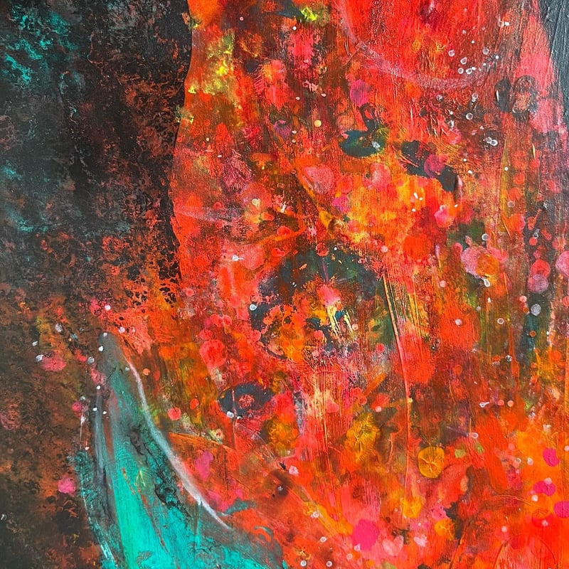 触れる絵画(S10サイズ)「 本懐 」 | AZUMI KASHIUCHI online shop