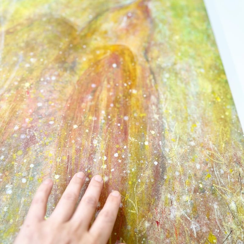 絵画(A1サイズ)「 ことば 」 | AZUMI KASHIUCHI online shop