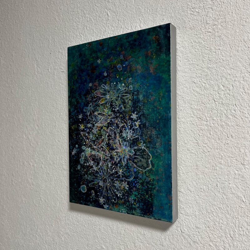 触れる絵画(B5サイズ)「 クオリアの花 」 | AZUMI KASHIUCHI online