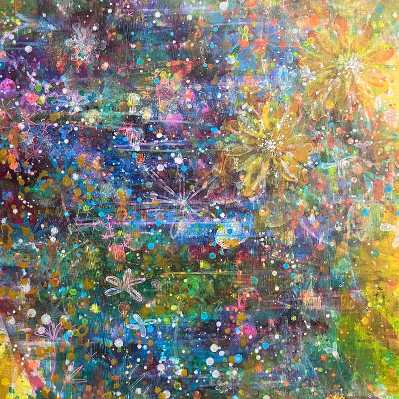 【スピリチュアルアート】B1サイズ 月の追想】SSサイズ│スピリチュアル│ジクレー版画│ | 光の幻想