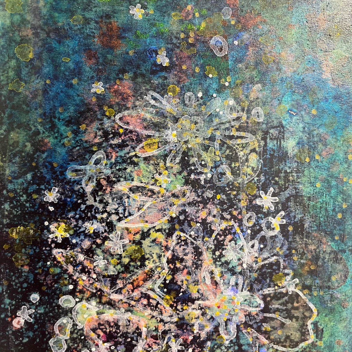 a*a様 How are you? 絵画原画 触れる絵画(B5サイズ)「 クオリアの花 」 | AZUMI KASHIUCHI online