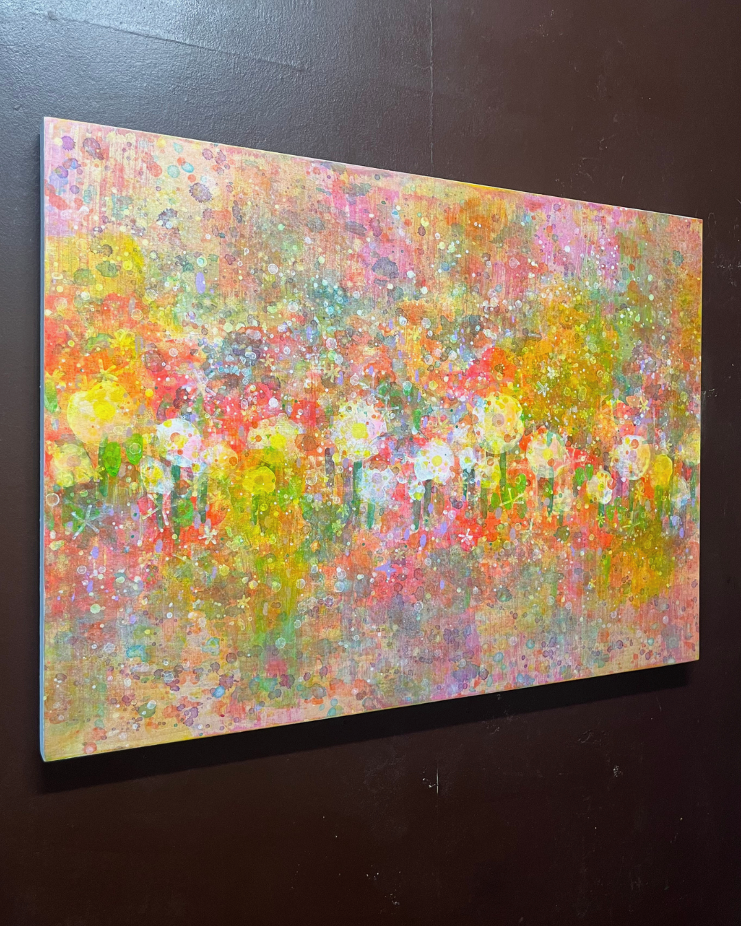 触れる絵画(B3サイズ)「 ひだまりのにわ 」 | AZUMI KASHIUCHI onlin