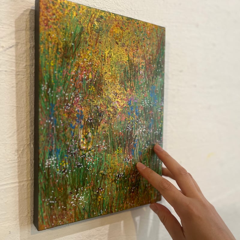 触れる絵画(B5サイズ)「 いつものこがね 」 | AZUMI KASHIUCHI onlin