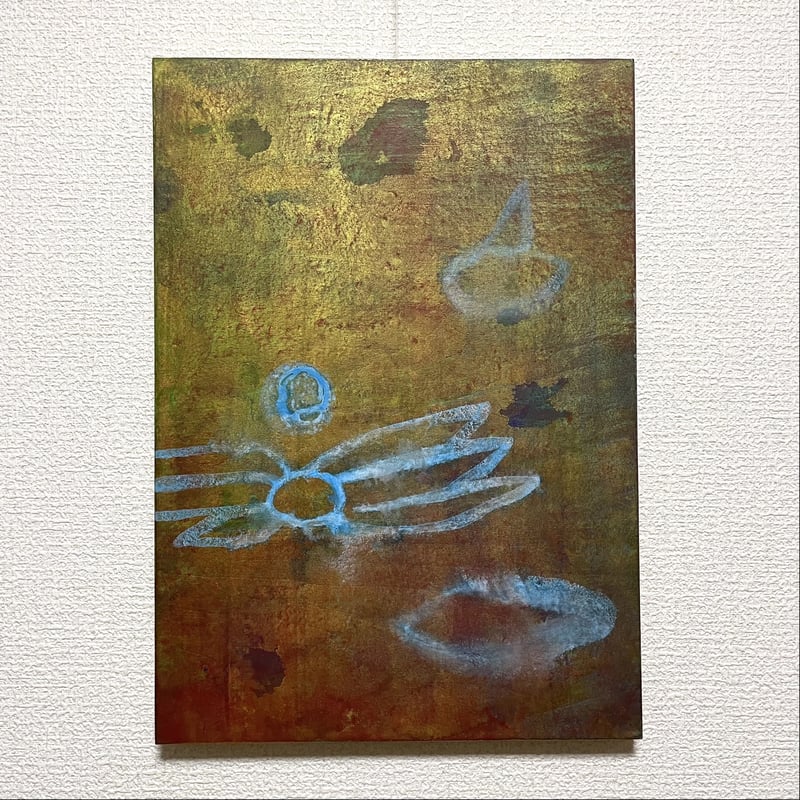 スプレーアート作品『Element Dive』A3サイズ原画 スプレーアート作品『Element Dive』A3サイズ原画