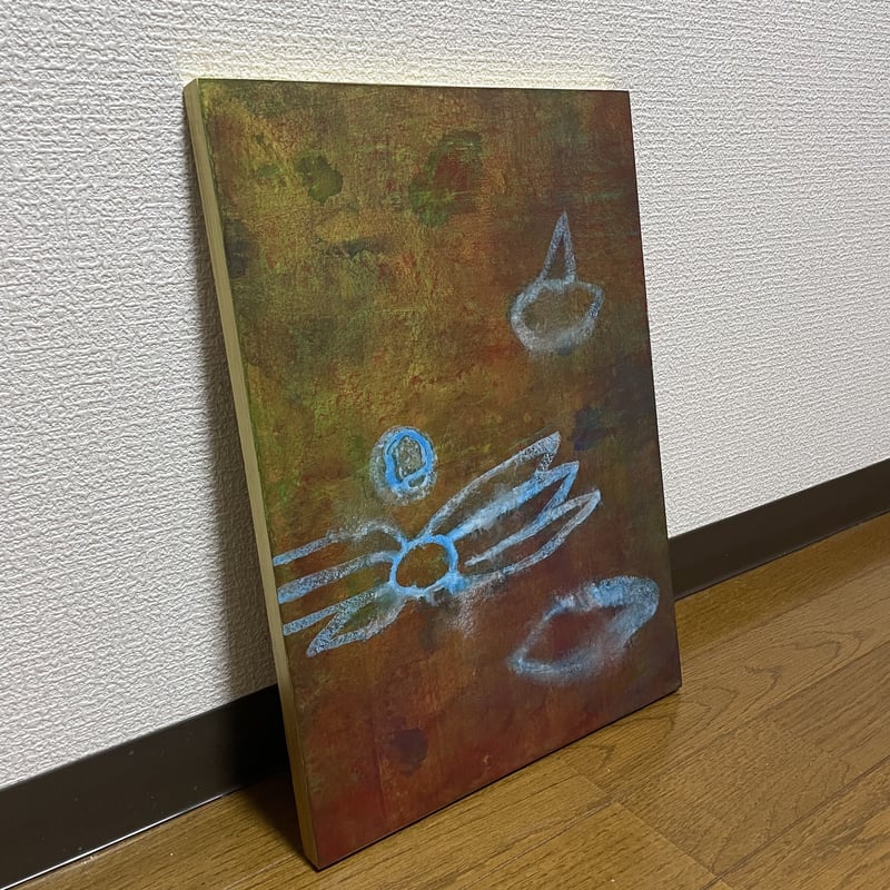 アクリル画 触れる絵画(A3サイズ)「刻」 | AZUMI KASHIUCHI online shop