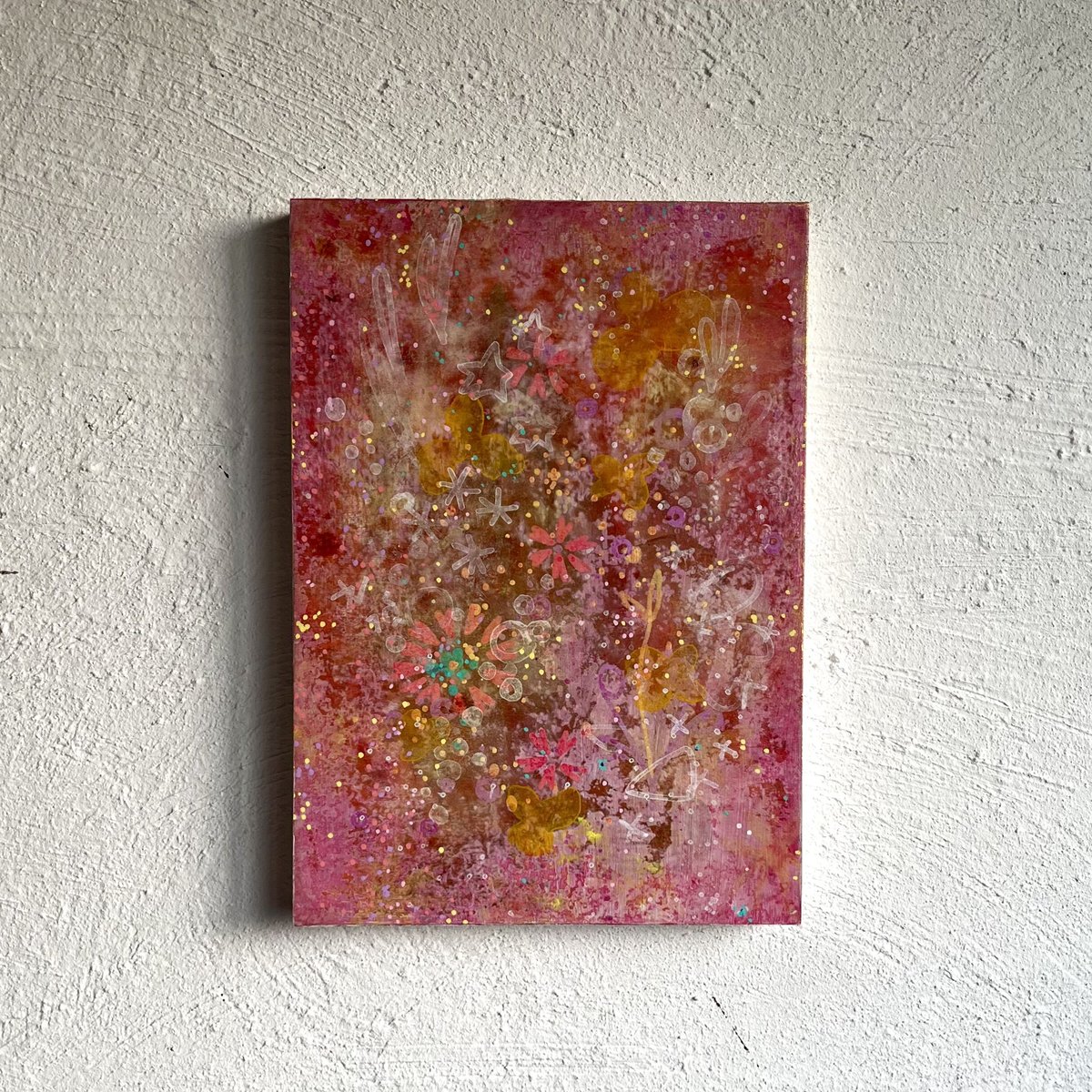こまち 絵画５点 触れる絵画(B5サイズ)「 komachi 」 | AZUMI KASHIUCHI onlin