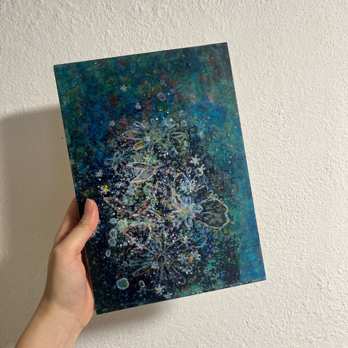 触れる絵画(B5サイズ)「 クオリアの花 」 | AZUMI KASHIUCHI online