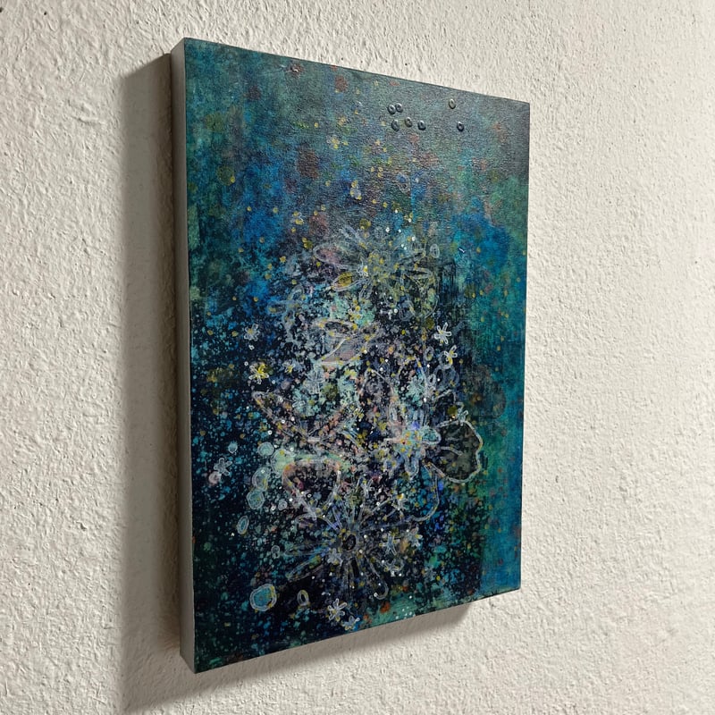 触れる絵画(B5サイズ)「 クオリアの花 」 | AZUMI KASHIUCHI online