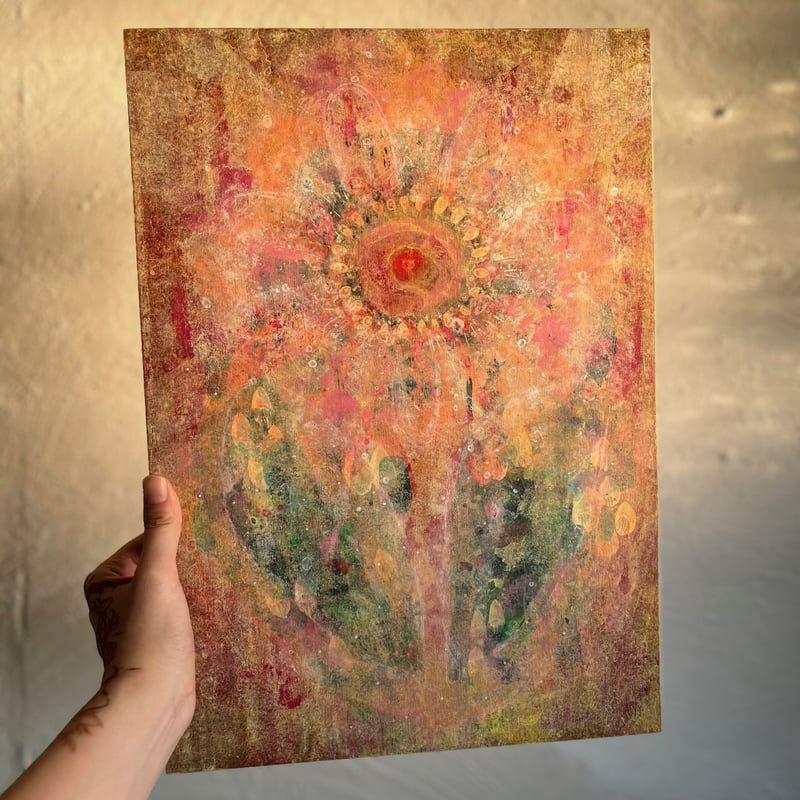 触れる絵画(A3サイズ)「 支え 」 | AZUMI KASHIUCHI online shop