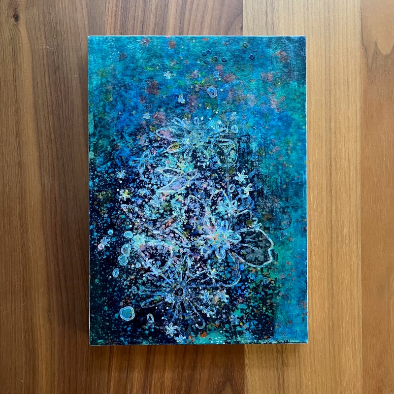 触れる絵画(B5サイズ)「 クオリアの花 」 | AZUMI KASHIUCHI