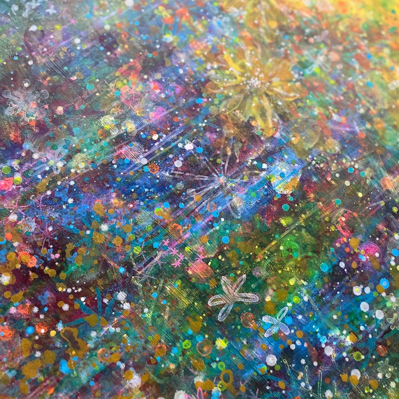 絵画(B1サイズ)「 祝福のリズム 」 | AZUMI KASHIUCHI online shop