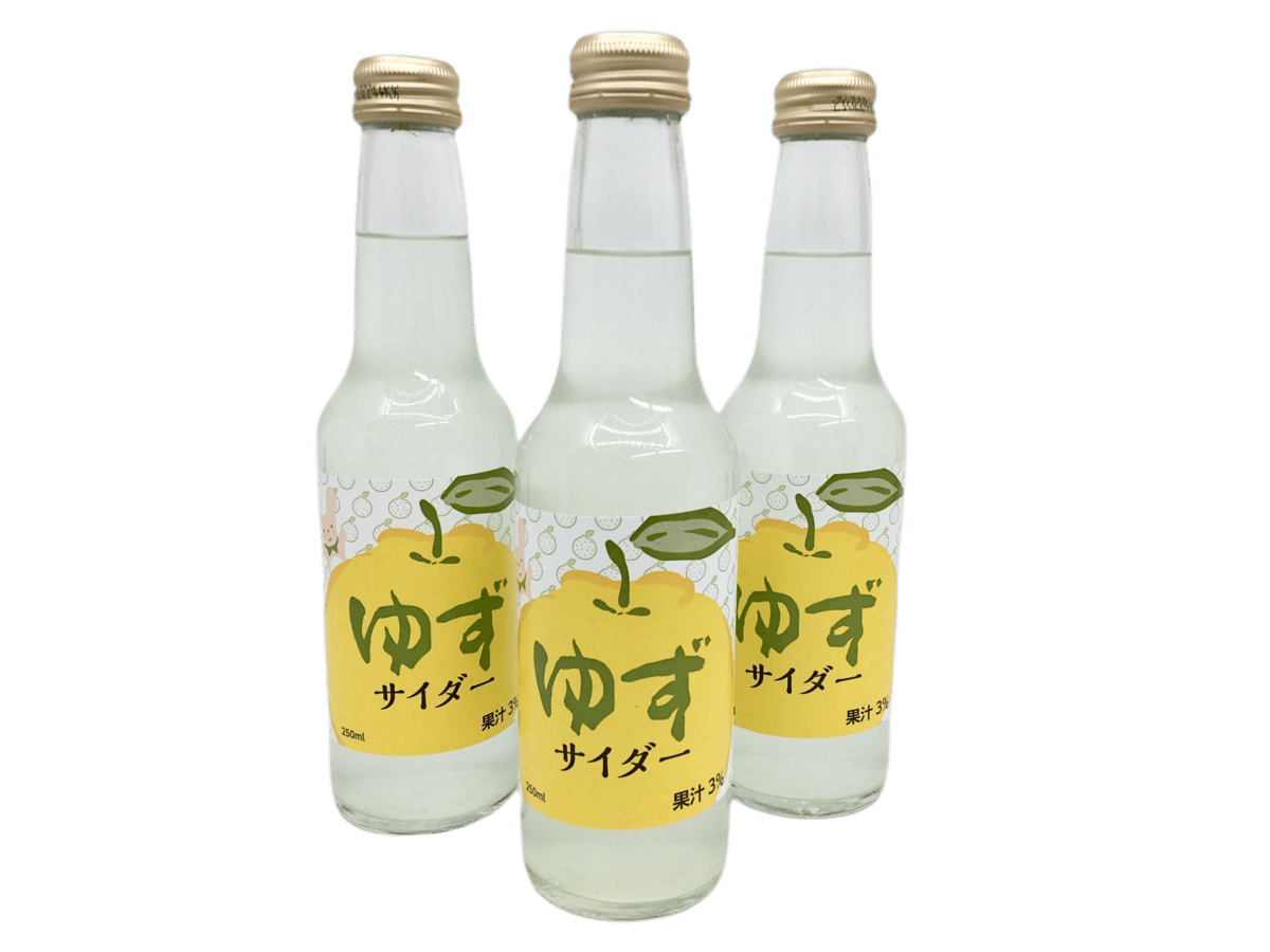 ゆずサイダー箱売り | 神河町観光協会オンラインショップ