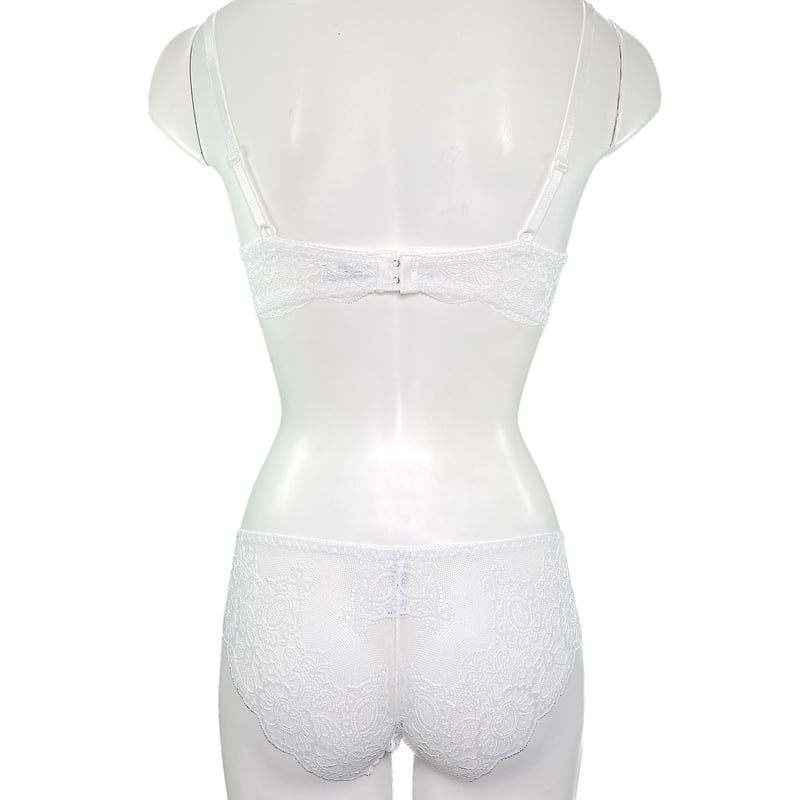 ホワイト ブラジャー コルセット セット F85 ちぬさま専用】ホワイト