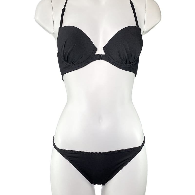 背中魅せブラセット [サイズ:A65~F75/M~L][ブラック] 3007 | SFY