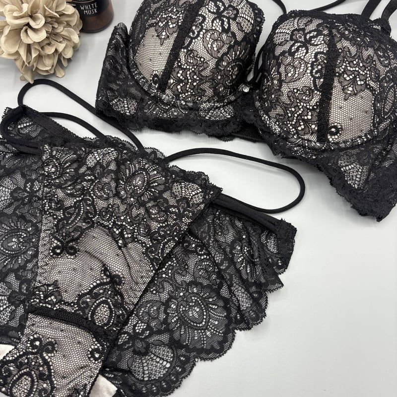 【マグロ】ブラジャーのみ 新作】魅惑のマカロニクロスコードブラセット［サイズ：B65～F75